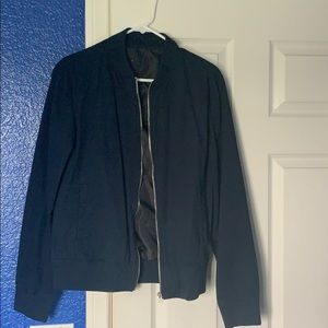 Blue Bomber Jacket